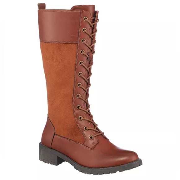 G.C. Vegan Leather Boots - Picture 1 of 5